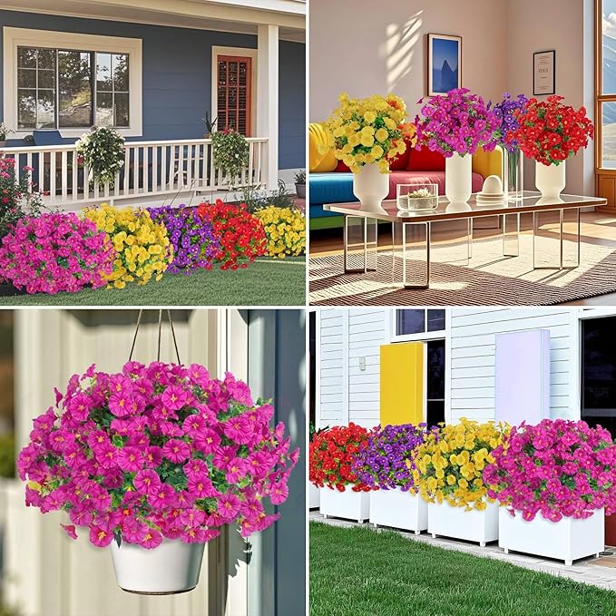 Spring Summer Home Decoration Morning Glory Artificial Decor