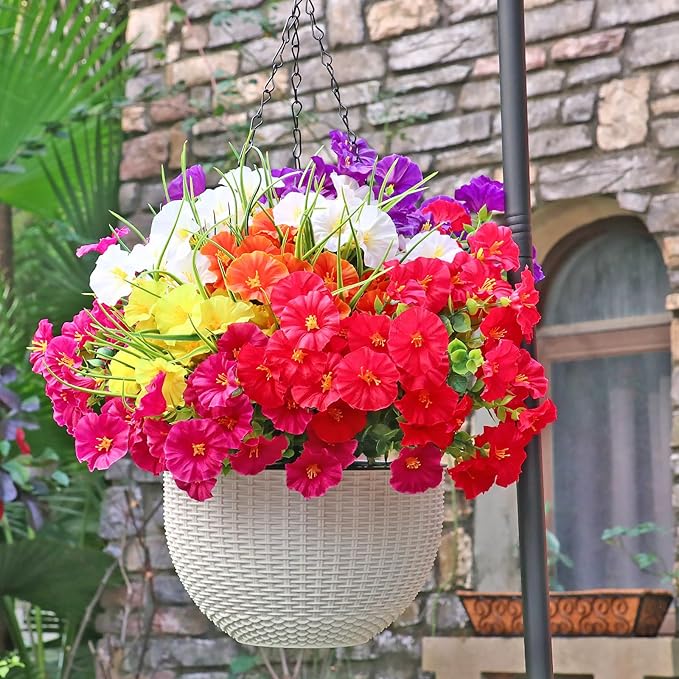 Spring Summer Home Decoration Morning Glory Artificial Decor