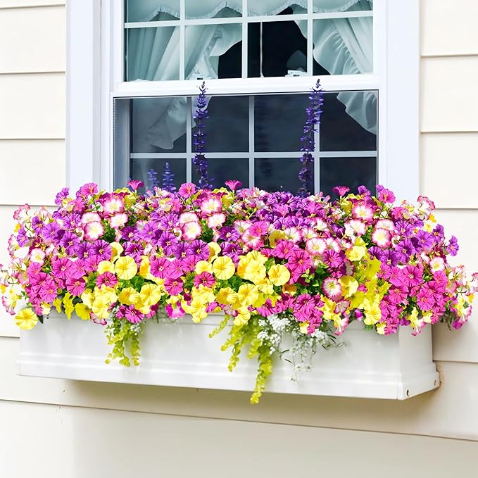 Spring Summer Home Decoration Morning Glory Artificial Decor