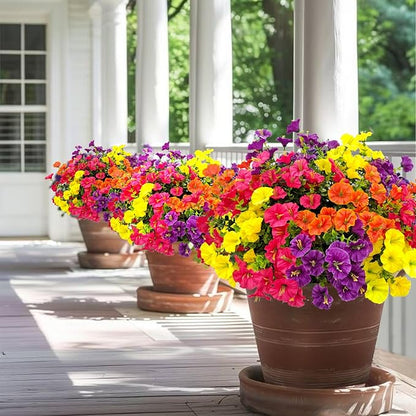 Spring Summer Home Decoration Morning Glory Artificial Decor