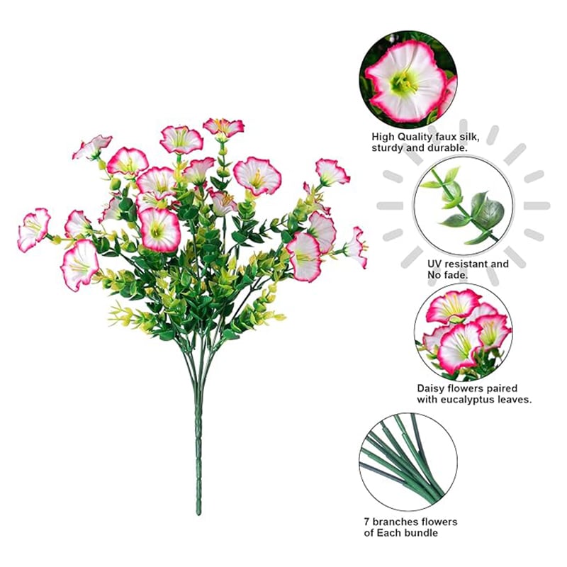 Spring Summer Home Decoration Morning Glory Artificial Decor