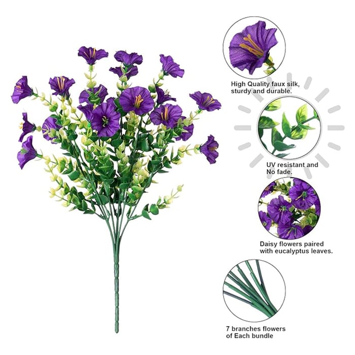 Spring Summer Home Decoration Morning Glory Artificial Decor