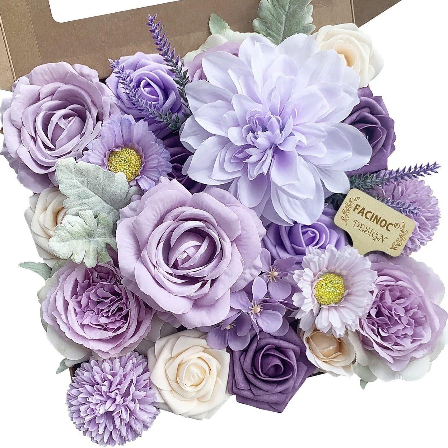 20 Pcs Pink Silk Peonies Roses Wedding Bouquet