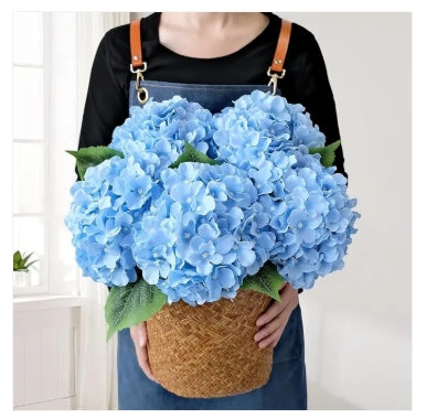 5 Blooms Hydrangea Bundle UV Resistant Outdoor Garden