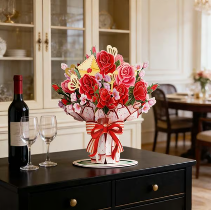 Forever Blooming Flower Roses Artificial Decor Indoor Decor