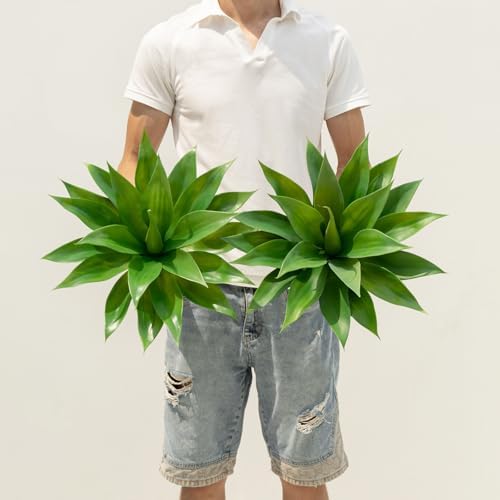 2 pack 28 inch Artificial Agave Plants Large