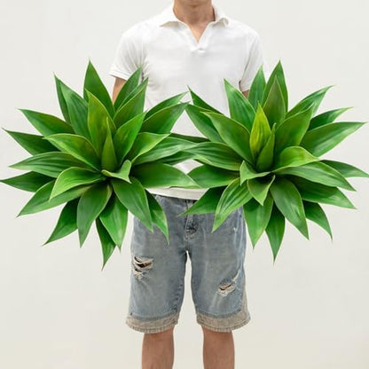 2 pack 28 inch Artificial Agave Plants Large