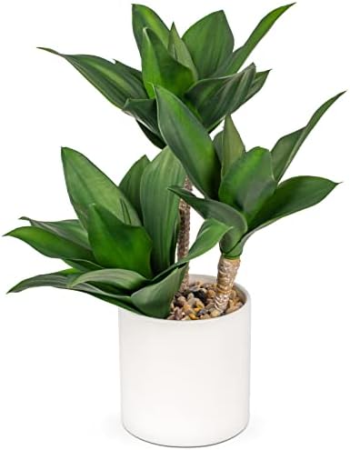 15 inch Large Artificial Agave Plant Three Head