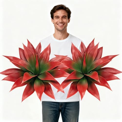 28 inch Artificial Agave Plants Home Kitchen Decor