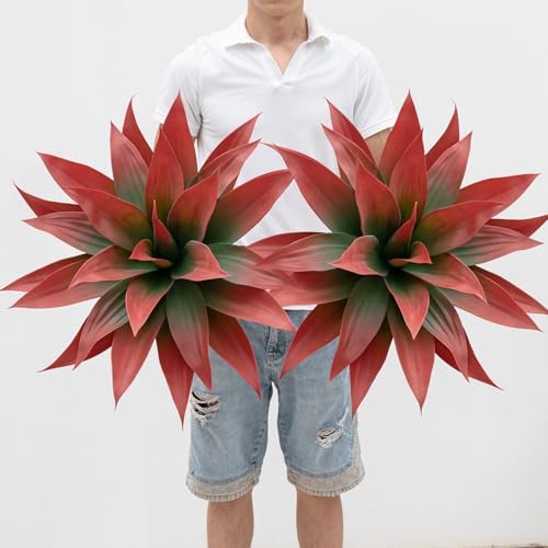 2 pack 28 inch Artificial Agave Plants Large