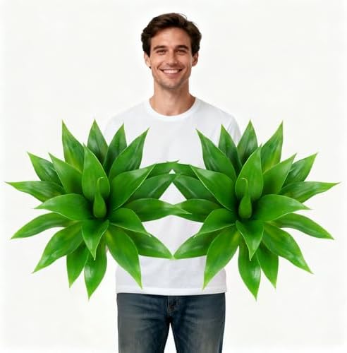 28 inch Artificial Agave Plants Home Kitchen Decor