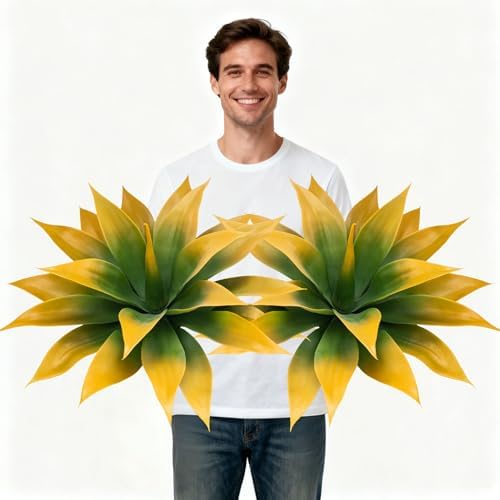 28 inch Artificial Agave Plants Home Kitchen Decor
