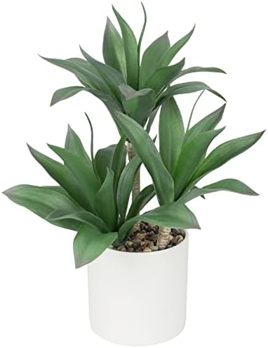 15 inch Large Artificial Agave Plant Three Head