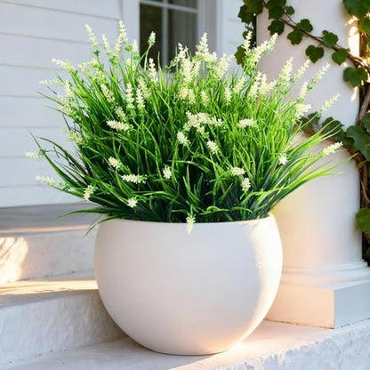 12 bundles Artificial Lavender Flowers Monkey Grass Home