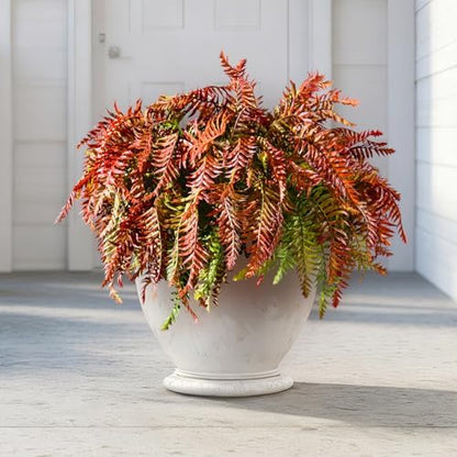 10 pcs Artificial Fern Plants Greenery Home Kitchen