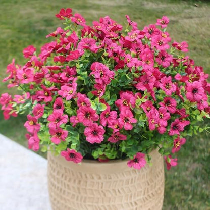 8 bundles 18.9 inch Large Artificial Agapanthus Flowers