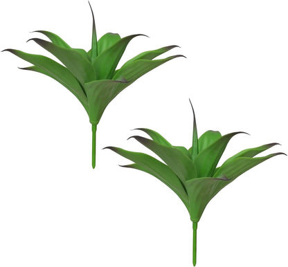 2 pack 28 inch Artificial Blue Agave Plant