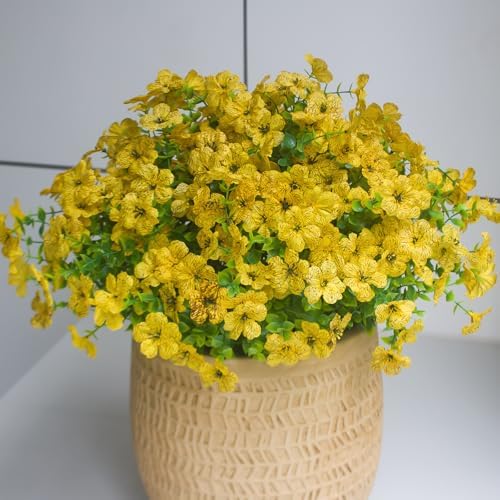 8 bundles 18.9 inch Large Artificial Agapanthus Flowers