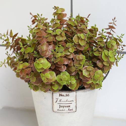 8 Bundles Orange Chrysanthemum UV Resistant Porch Garden