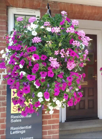 UV Resistant Artificial Morning Glory Flowers Outdoor Decor