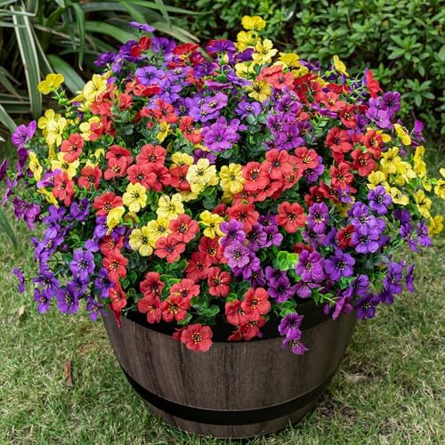 20 Bundles Silk Eucalyptus UV Resistant Garden Porch