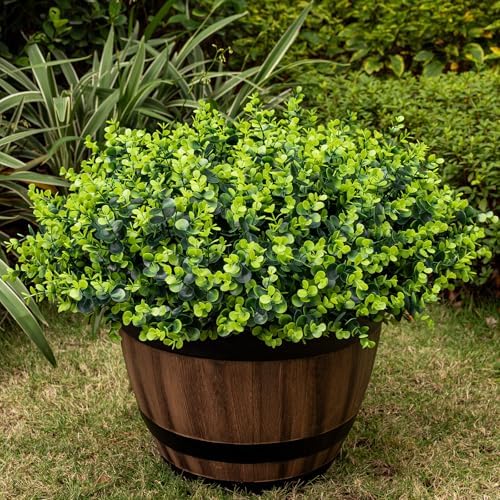 20 Bundles Silk Eucalyptus UV Resistant Garden Porch
