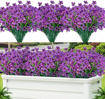 24 Pcs UV Resistant PE Shrubs Porch Window