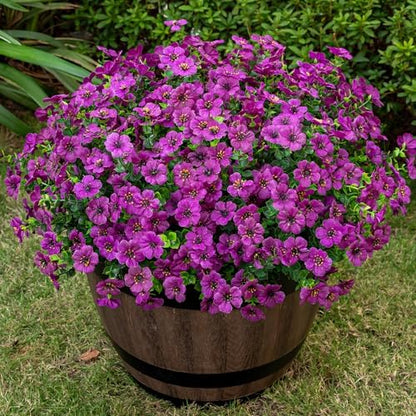 20 Bundles Silk Eucalyptus UV Resistant Garden Porch