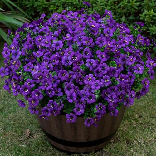 20 Bundles Silk Eucalyptus UV Resistant Garden Porch