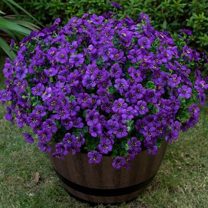 20 Bundles Silk Eucalyptus UV Resistant Garden Porch