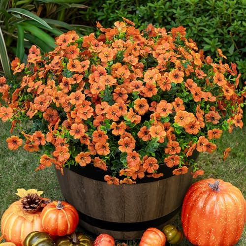 20 Bundles Silk Eucalyptus UV Resistant Garden Porch