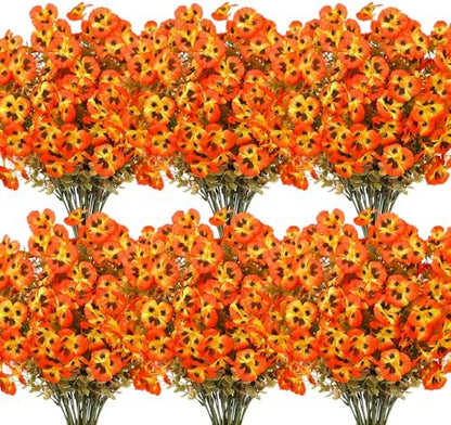 20 Bundles Fuchsia Eucalyptus UV Resistant Garden Porch