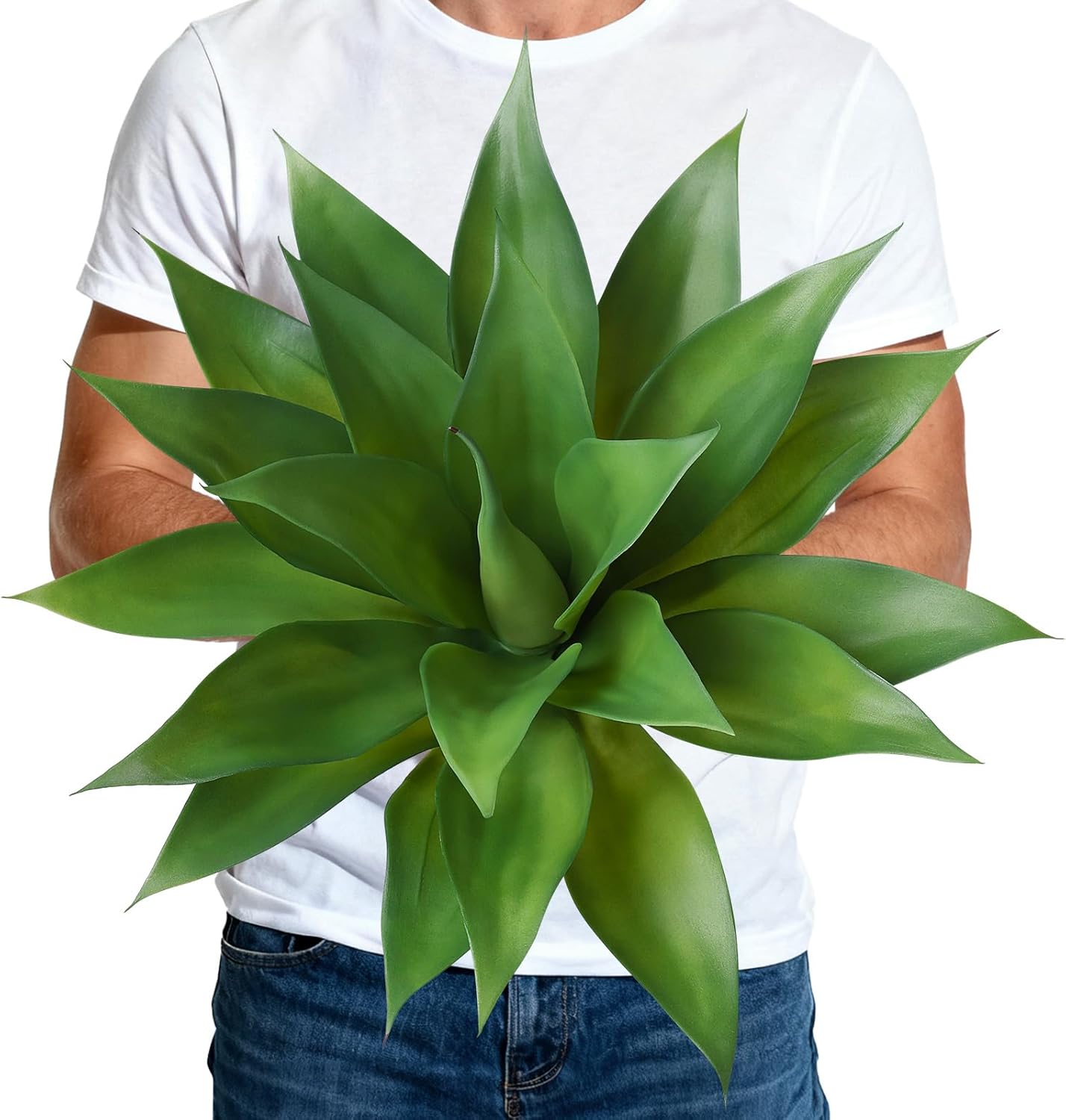 28 inch Large Artificial Agave Succulent Plant Greenery