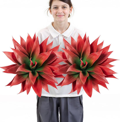 2 pack 28 inch Artificial Blue Agave Plant