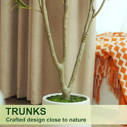 Artificial Olive Trees Silk Plant Planter Potted Plants