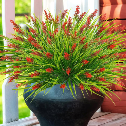 30 bundles Artificial Lavender Outdoor Plants Resistant UV