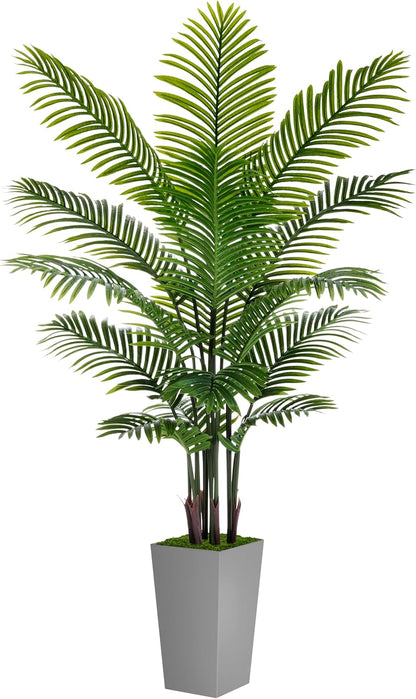 5 ft Artificial Palm Tree Tall Black Home
