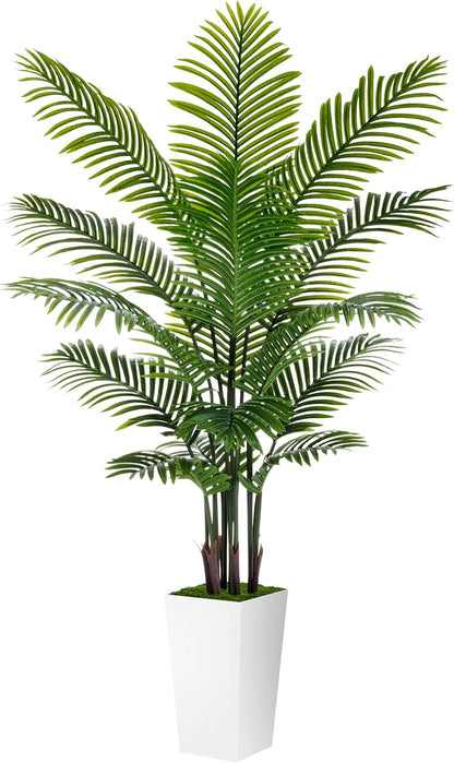 5 ft Artificial Palm Tree Tall Black Home