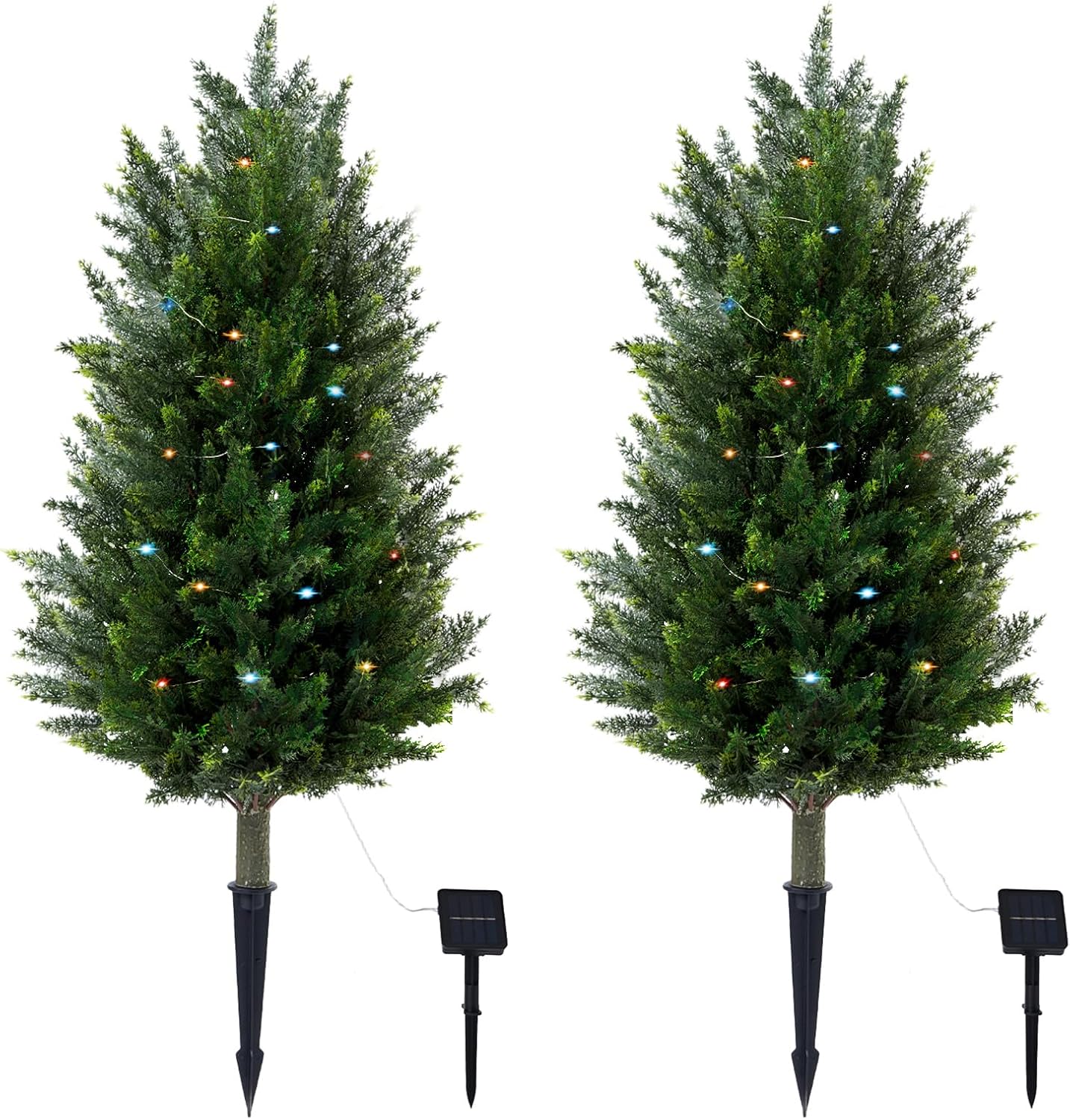 2 pack 15.7 inch Artificial Lavender Topiary Ball