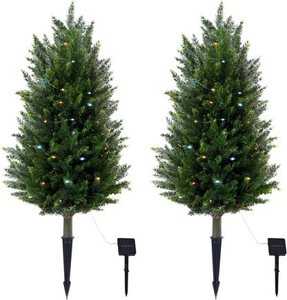 2 pack 15.7 inch Artificial Lavender Topiary Ball