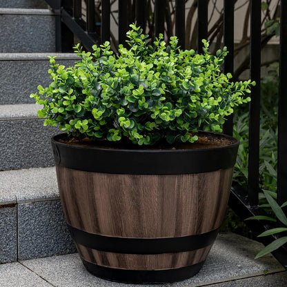 20 Bundles Silk Eucalyptus UV Resistant Garden Porch