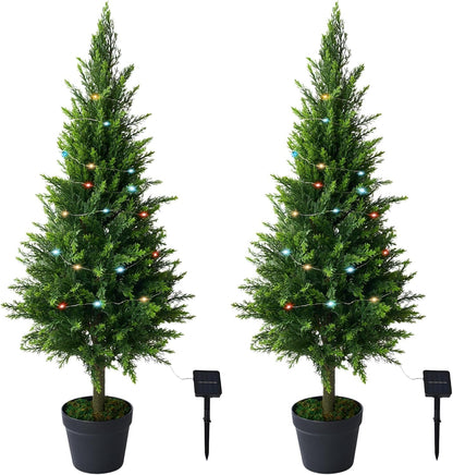 2 pack 15.7 inch Artificial Lavender Topiary Ball
