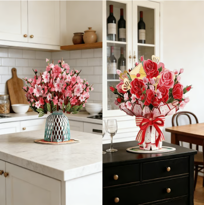 Forever Blooming Flower Roses Artificial Decor Indoor Decor