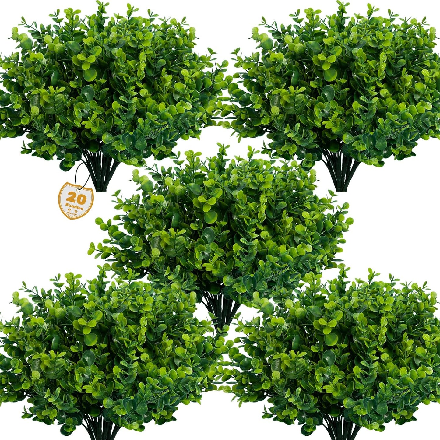 24 Pcs UV Resistant PE Shrubs Porch Window