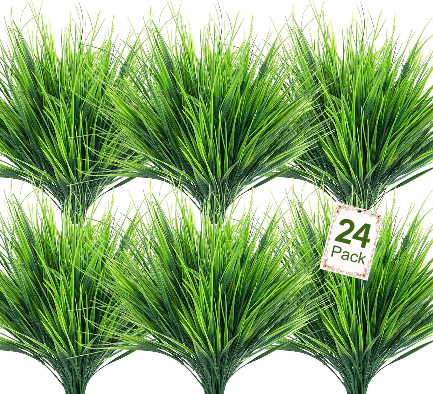 12 bundles Artificial Boston Ferns Resistant Greenery UV