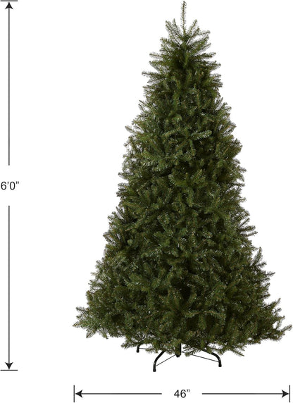 6 ft Unlit Artificial Dunhill Fir Christmas Tree