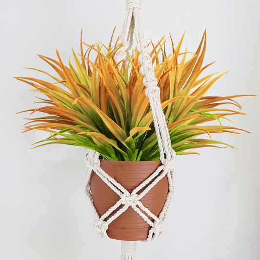 8 pack 17.5 inch Artificial Grass Plants Resistant