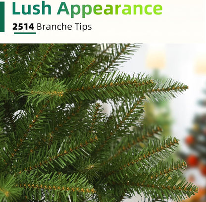 7.5 ft Unlit Artificial Christmas Tree Dunhill Fir