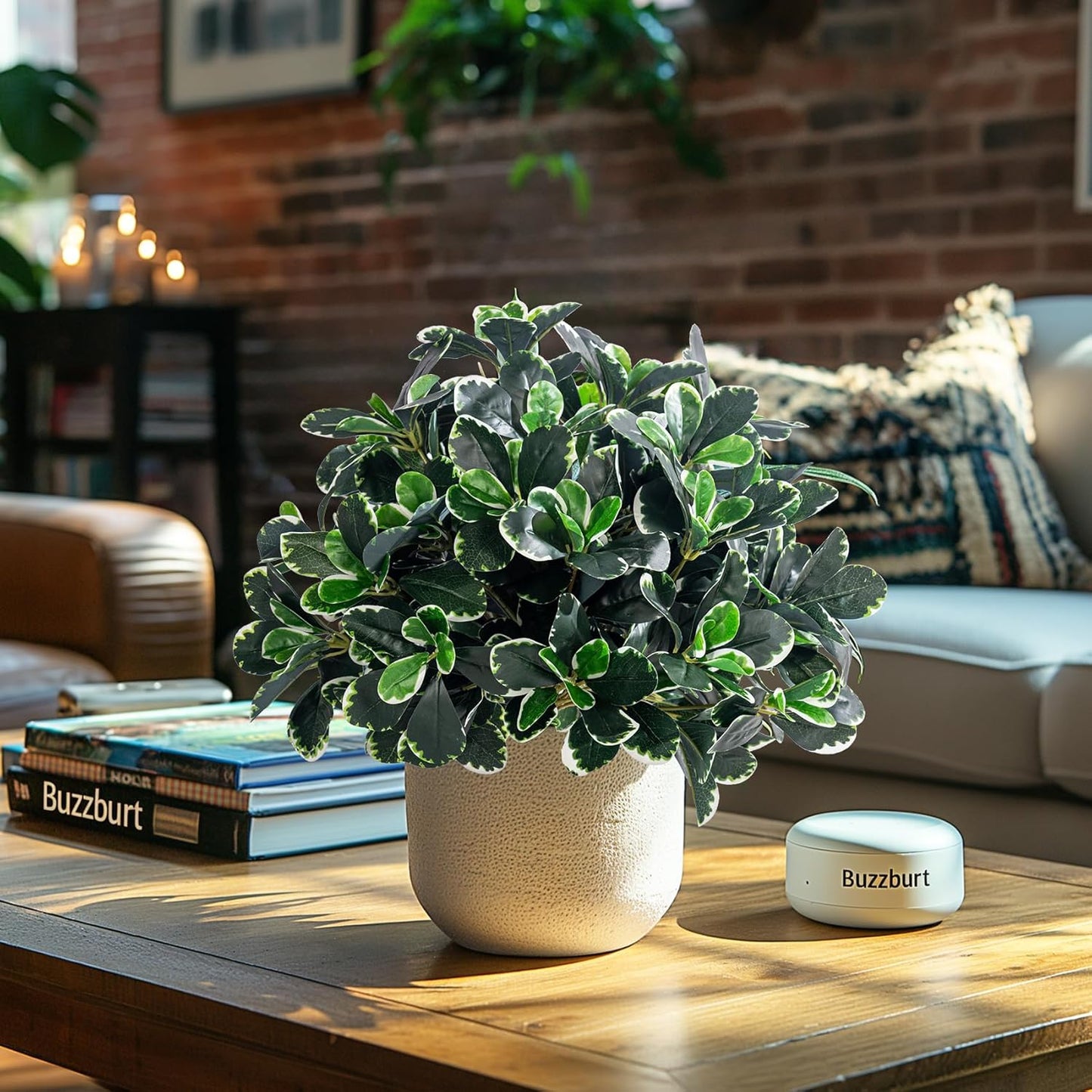 Artificial Ficus Tree Shrubs Greenery Potted Trees Plants