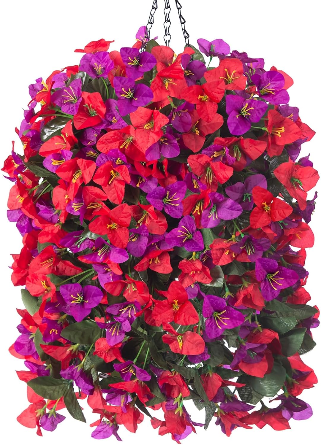 Artificial Bougainvillea Hanging Basket Flower Decoration Outdoor Flowers